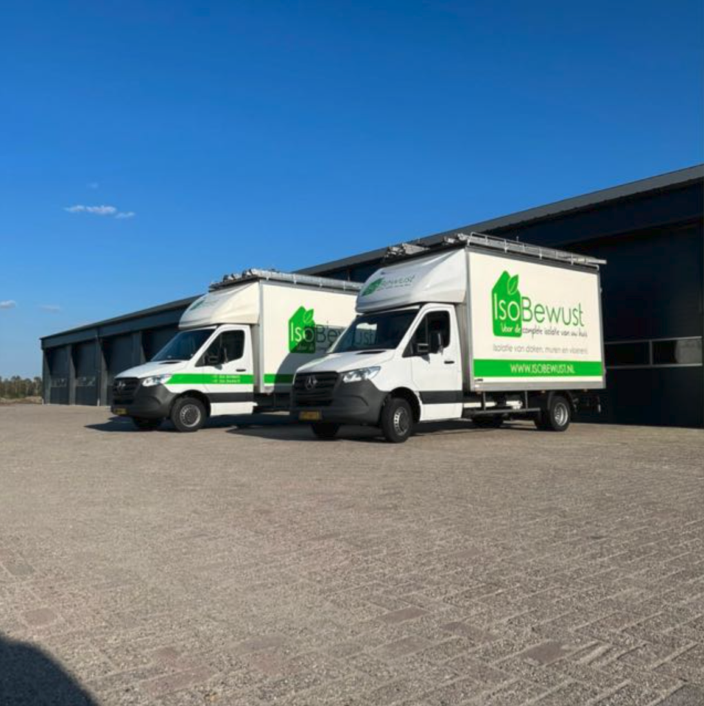 IsoBewust wagens voor isolatie van uw huis of andere panden